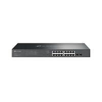 TP-LINK JetStream TL-SG2218P - Managed - L2/L2+ - Gigabit Ethernet (10/100/1000) - Power over Ethernet (PoE) - Rack-Einbau - 1U