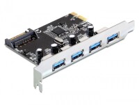 Delock PCI Express Card > 4 x USB 3.0 - USB-Adapter -...