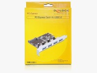 Delock PCI Express Card > 4 x USB 3.0 - USB-Adapter -...