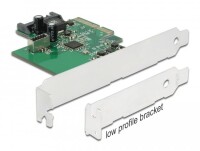 Delock PCI Express x4 Karte zu 1 x intern USB 10 Gbps Typ-E Key A 20 Pin Buchse - PCIe - SATA - USB 3.2 Gen 2 (3.1 Gen 2) - PCIe 3.0 - SATA - 10 Gbit/s - Windows 10 - Windows 10 x64 - Windows 7 - Windows 7 x64 - Windows 8.1 - Windows 8.1 x64
