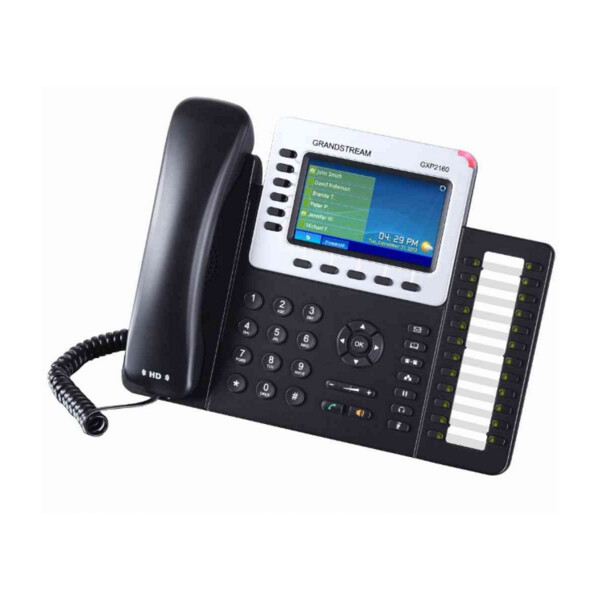 Grandstream GXP2160 - IP-Telefon - Kabelgebundenes Mobilteil - 6 Zeilen - LCD - 10,9 cm (4.3 Zoll) - 480 x 272 Pixel