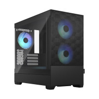 Fractal Design Pop Mini Air - Mini Tower - PC - Schwarz - micro ATX - Mini-ITX - Stahl - Gehärtetes Glas - Multi