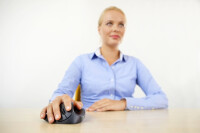 Bakker HandShoeMouse Righthanded Small Wireless - rechts - Optisch - RF Wireless - 1000 DPI - Schwarz