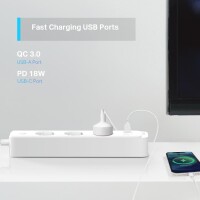 TP-LINK Steckdosenleiste Tapo P300 3 Buchsen - USB WiFi - Steckdosenleiste