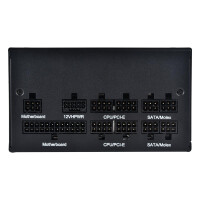 SilverStone SST-DA750R-GMA schwarz 1x 12-Pin ATX3.0 4x PCIe Kabel-Management 750