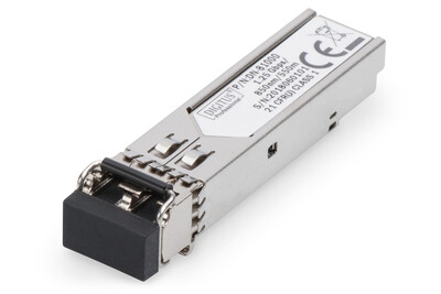 DIGITUS HP-HPE kompatibles mini GBIC (SFP) Modul, 1.25 Gbps, 0.55 km