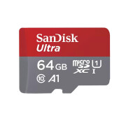 SanDisk Ultra - 64 GB - MicroSDXC - Klasse 10 - UHS-I -...