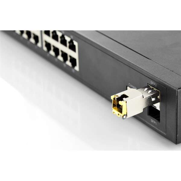 DIGITUS 1,25 Gbps Kupfer SFP-Modul, RJ45