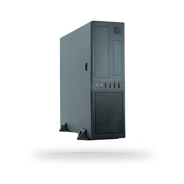 Chieftec CS-12B-300 - Mini Tower - PC - Schwarz - Mini-ITX - SGCC - Heimbüro