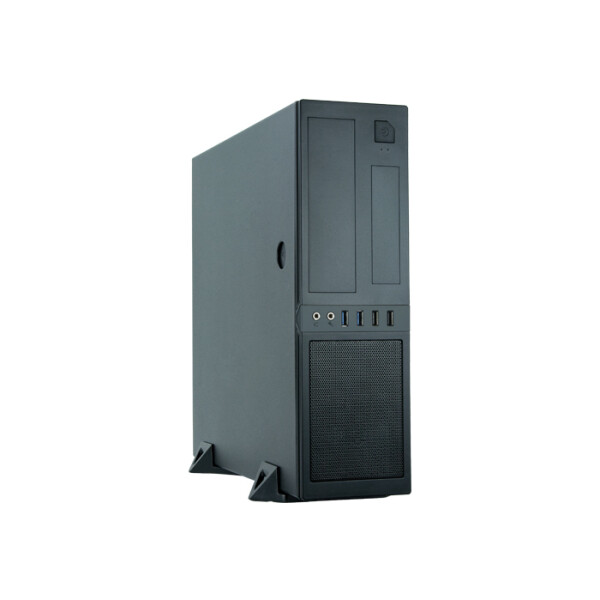 Chieftec CS-12B-300 - Mini Tower - PC - Schwarz - Mini-ITX - SGCC - Heimbüro