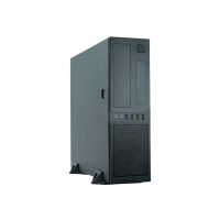 Chieftec CS-12B-300 - Mini Tower - PC - Schwarz - Mini-ITX - SGCC - Heimbüro