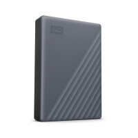 WD My Passport 4TB portable Gray - Festplatte