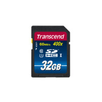 Transcend 32GB SDHC Class 10 UHS-I - 32 GB - SDHC - Klasse 10 - NAND - 90 MB/s - Class 1 (U1)