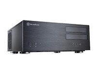 SilverStone Grandia GD08 - HTPC - PC - Schwarz - ATX - EATX - micro ATX - SSI CEB - SSI EEB - Aluminium - Stahl - Heimbüro