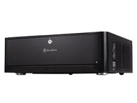 SilverStone GD06B - Desktop - PC - Schwarz - micro ATX -...
