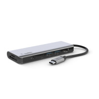 Belkin AVC009btSGY - USB 3.2 Gen 1 (3.1 Gen 1) Type-C -...