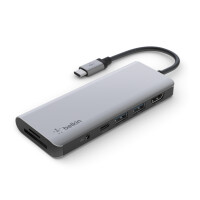 Belkin AVC009btSGY - USB 3.2 Gen 1 (3.1 Gen 1) Type-C -...