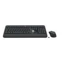 Logitech Advanced MK540 - Kabellos - RF Wireless - Membran Key Switch - QWERTZ - Schwarz - Weiß - Maus enthalten