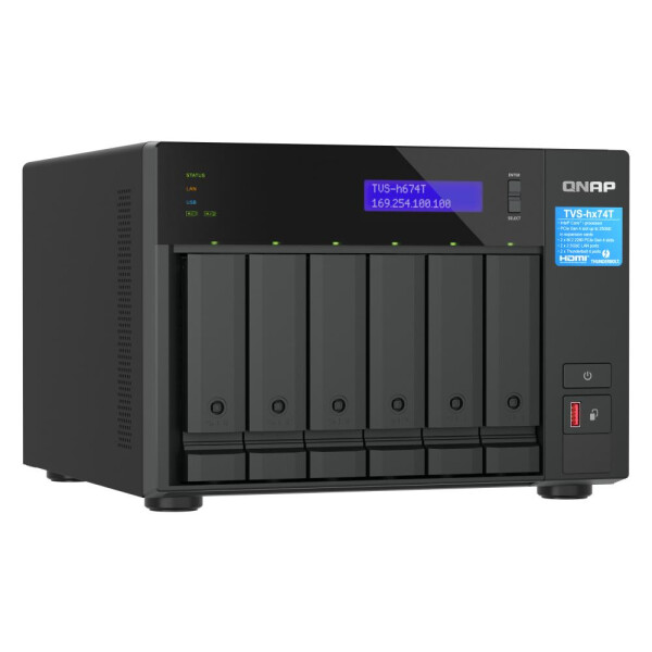 QNAP TVS-h674T-i5-32G 6 Bay Tower NAS