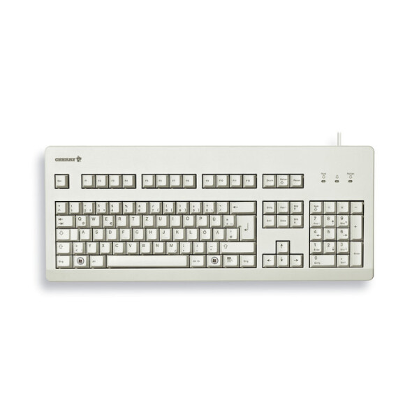 Cherry Classic Line G80-3000 - Tastatur - 105 Tasten QWERTY - Grau