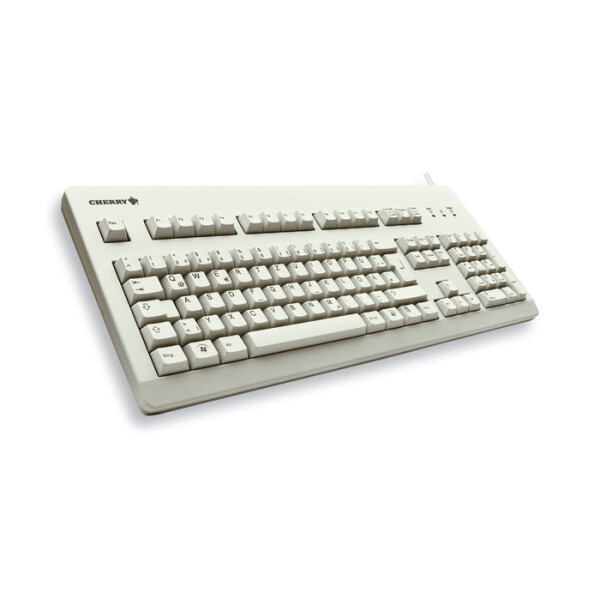 Cherry Classic Line G80-3000 - Tastatur - 105 Tasten QWERTY - Grau