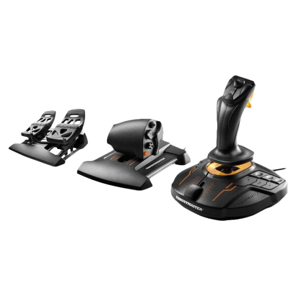 ThrustMaster T.16000M FCS Hotas - Joystick und Gasregler - verkabelt