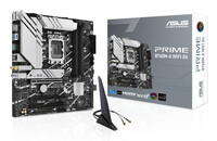 ASUS PRIME B760M-A WIFI D4, Intel, LGA 1700, Intel® Celeron®, Intel® Core™ i3, Intel® Core™ i5, Intel® Core™ i7, Intel® Core™ i9,..., LGA 1700, DDR4-SDRAM, 128 GB - Mainboard - Intel Sockel 1700 (Core i)
