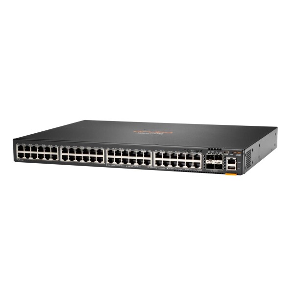 HPE Networking CX 6200F 48G 4SFP+ - Managed - L3 - Gigabit Ethernet (10/100/1000) - Rack-Einbau - 1U