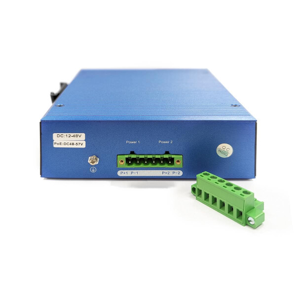 DIGITUS Industrial 16+2-Port L2 managed  Gigabit Ethernet PoE Switch