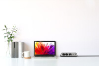 Brennenstuhl 1153590410 - 2 m - 4 AC-Ausgänge - Indoor - IP20 - Schwarz - Silber - 100 mm