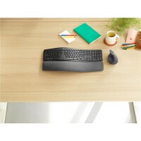 Logitech 920-010345 - Volle Größe (100%) - Kabellos - Bluetooth - Halbmechanischer Schlüsselschalter - Graphit