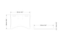 celexon Bodenplatte für Expert Display-Staender...