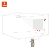 celexon 1090241 - Funkgerät - Drucktasten - Weiß