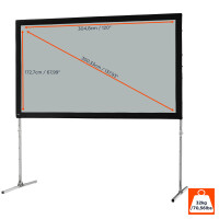 celexon Mobil Expert 305 x 172cm - 16:9 - Schwarz -...