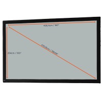 celexon Mobile Expert Business Format - Projektionsfläche - hinten