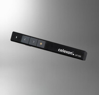 celexon Economy LP100 - RF - USB - Schwarz