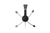 Kensington Classic 3.5mm Headset mit Mikrofon und Lautstärkeregler - Kabelgebunden - Kopfhörer - Schwarz