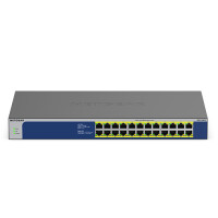 Netgear GS524PP - Unmanaged - Gigabit Ethernet (10/100/1000) - Power over Ethernet (PoE) - Rack-Einbau