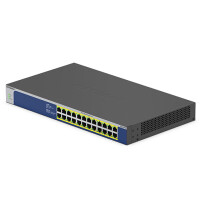 Netgear GS524PP - Unmanaged - Gigabit Ethernet (10/100/1000) - Power over Ethernet (PoE) - Rack-Einbau