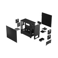 Fractal Design Pop Silent - Tower - PC - Schwarz - ATX -...