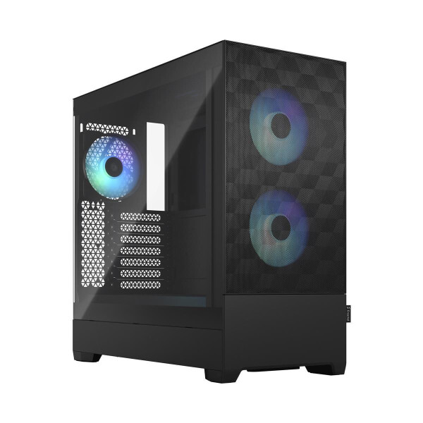 Fractal Design Pop Air - Tower - PC - Schwarz - ATX - micro ATX - Mini-ITX - Stahl - Gehärtetes Glas - Multi