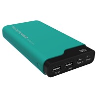 RealPower PB-15000C - 15000 mAh - Schwarz - Grün