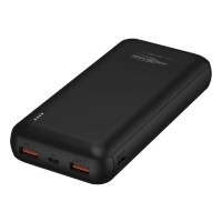 Ansmann PB320PD - 20000 mAh - Lithium Polymer (LiPo) - Quick Charge 3.0 - 3,7 V - Schwarz