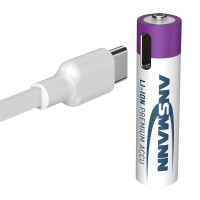 Ansmann LR03 USB-C Micro AAA -Akku Li-Ion 500 mAh 1.5 V 4 St. 1311-0028 - Akku - Micro (AAA)