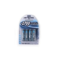 Ansmann Blister 4 X Accu - AA - 2700mAh - AA / HR6 -...