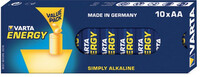 Varta 10x AA 4106 - Einwegbatterie - AA - Alkali - 1,5 V - 10 Stück(e) - Blau