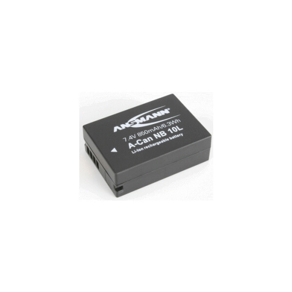 Ansmann A-CAN NB 10L - 850 mAh - 7,4 V - Lithium-Ion (Li-Ion)