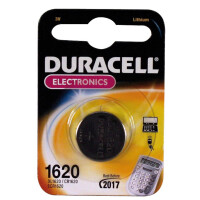 Duracell Batterie Lithium Knopfzelle CR1620 3V - Batterie...