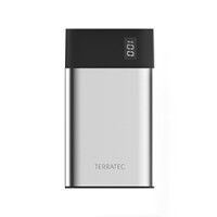 TerraTec P80 Slim - Schwarz - Metallisch - Handy/Smartphone - Tablet - MP3/MP4 - GPS - E-Buchleser - Lithium Polymer (LiPo) - 8000 mAh - USB - 5 V