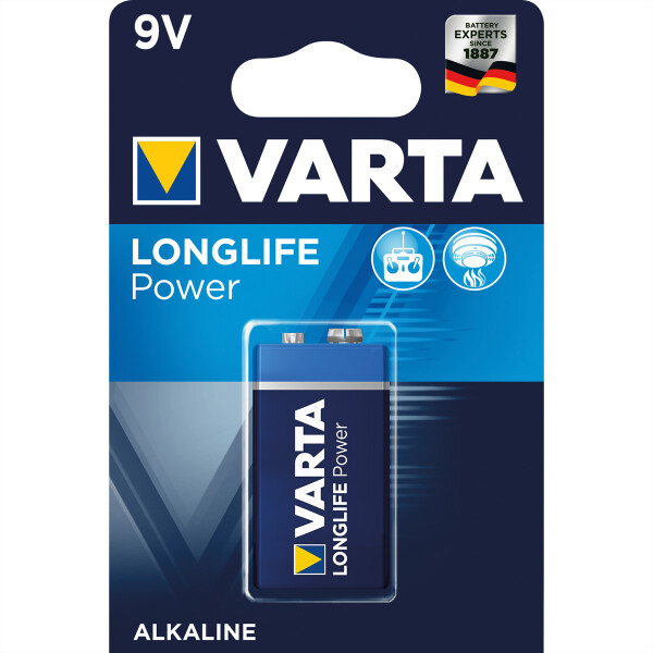 Varta 6LR61 - Einwegbatterie - 9V - Alkali - 9 V - 1 Stück(e) - Blau